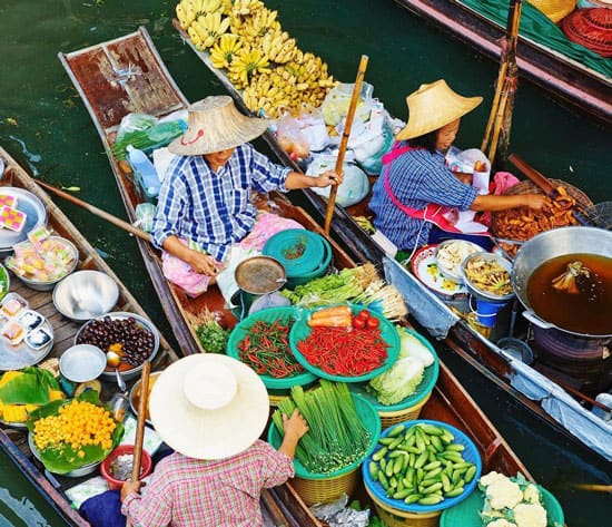Floating Market Thailand