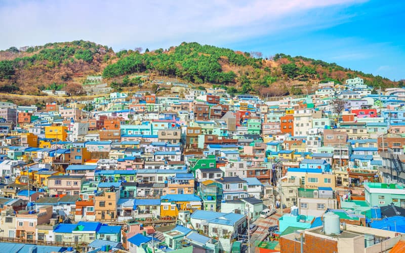 Gamcheon Culture Village Colorful Houses