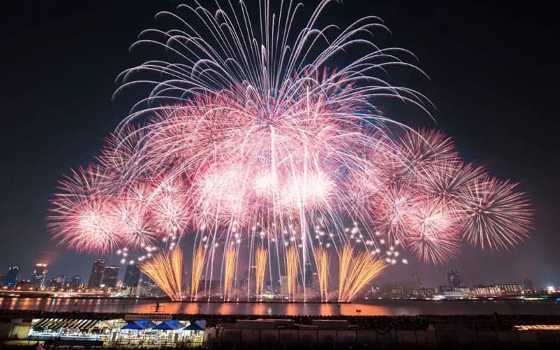 Yodogawa Fireworks Festival Osaka