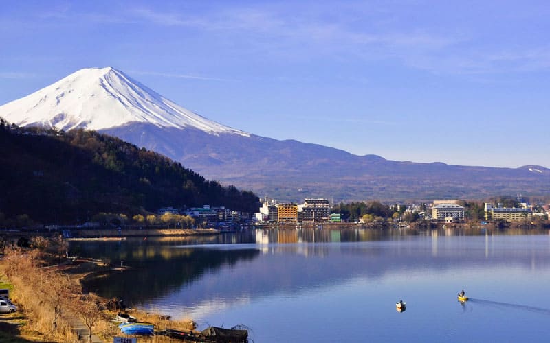 Mount Fuji Lake Kawaguchi