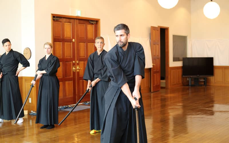 Japanese Warrior Samurai Learning Class