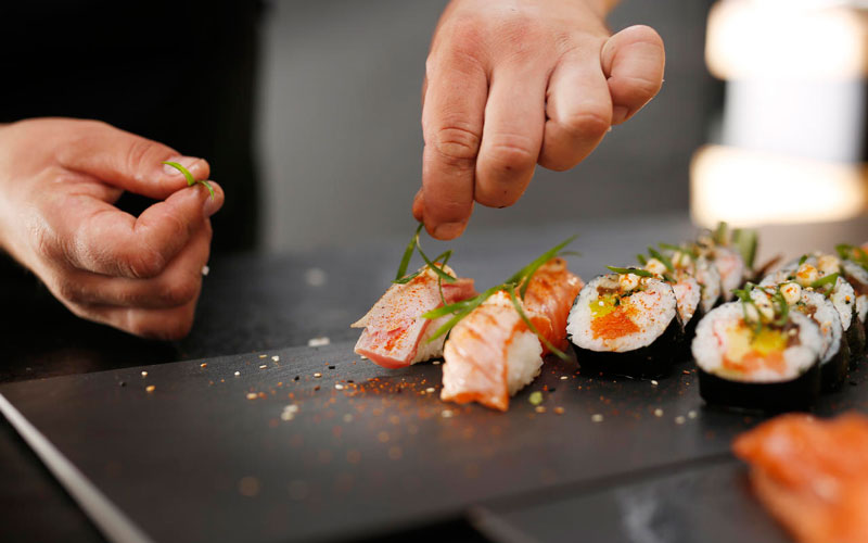 Japan Cooking Class Making Sushi Rolls