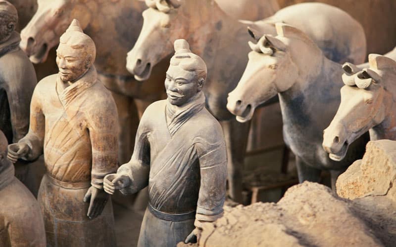 Xian Terracotta Warriors Horses